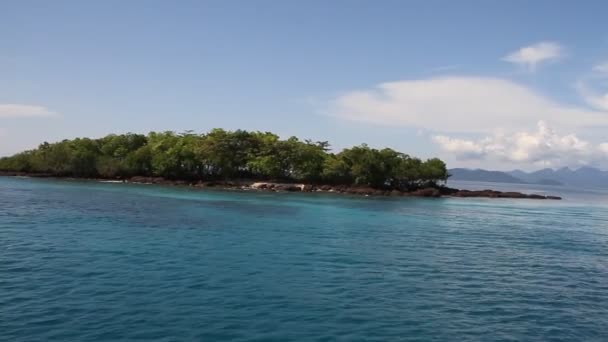 Islas pequeñas alrededor de Koh Chang, Tailandia — Vídeo de stock