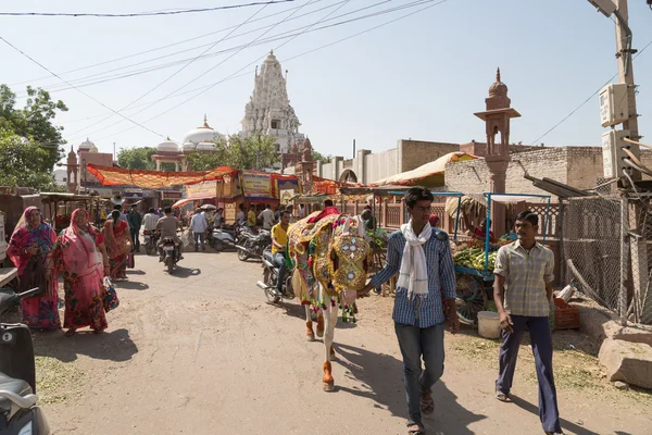 Günlük yaşamda Bikaner, Hindistan — Stok fotoğraf