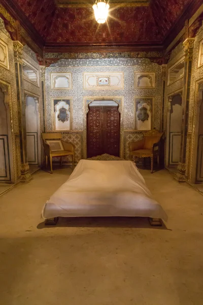 Junagarh fort interior, bikaner, indien — Stockfoto