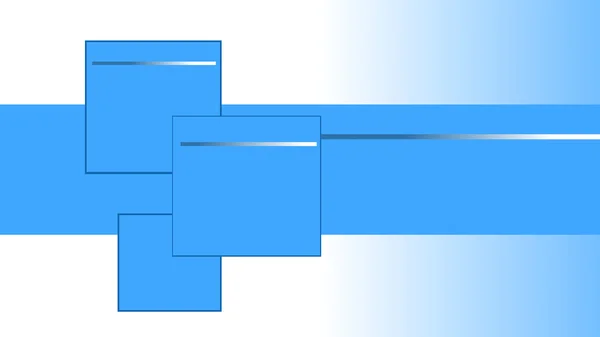 파란색과 흰색 사각형 카드, 페이지 및 프레 젠 테이 션에 대 한 배경. — 스톡 사진