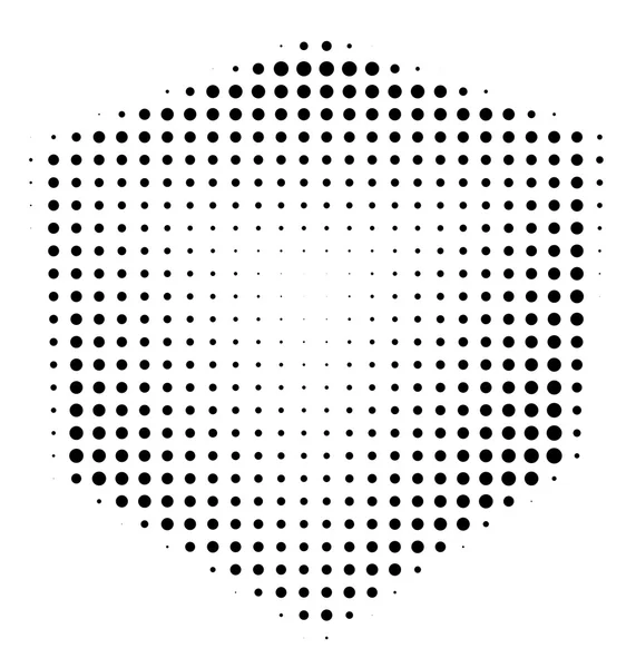 ハーフトーン キューブ抽象的な 3 d オブジェクト — ストック写真