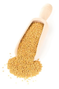 İşlenmemiş tüm Çemen (Trigonella foenum-graecumcumin) görmek