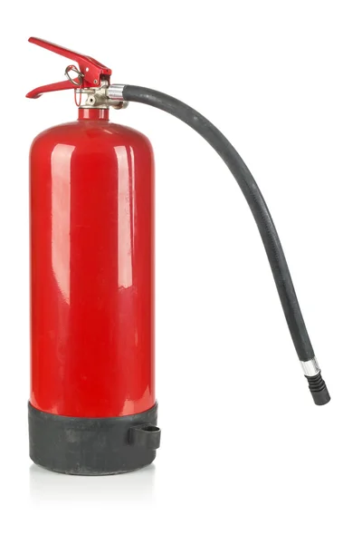 Fire extinguisher on white — Stock Photo, Image