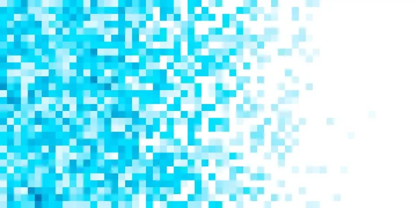 Ανοιχτό Μπλε Ξεθώριασμα Pixel Τετράγωνο Σύγχρονο Αφηρημένο Μοτίβο Φόντου Οριζόντια — Φωτογραφία Αρχείου