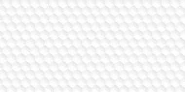 Küçük, beyaz izometrik küp veya kutular arkaplan, 3D illüstrasyon