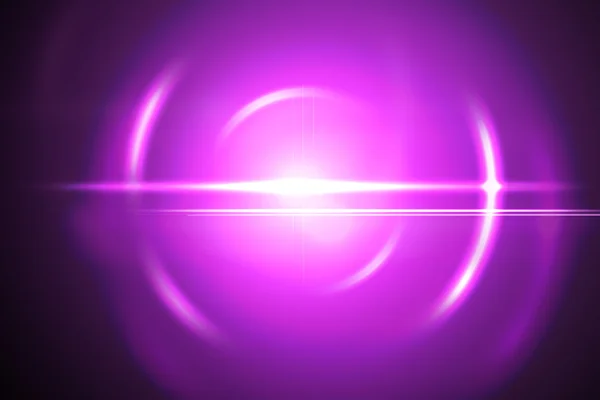 Lensflare rosa — Fotografia de Stock