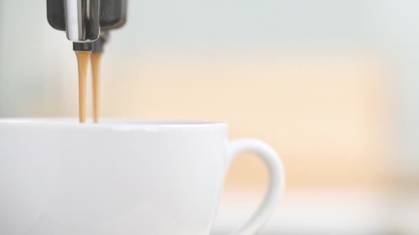 Утренний кофе — стоковое видео