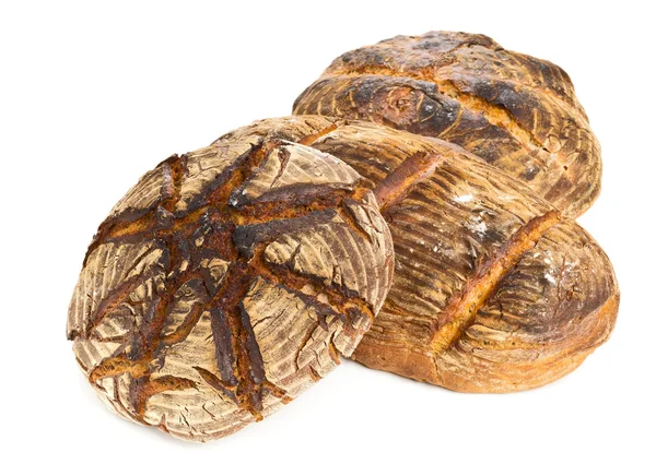 Met de hand gemaakt van brood broden — Stockfoto