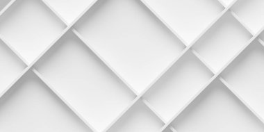 Yerleşik geometri arkaplan duvar kağıdı pankartı ile çapraz düzensiz duvarlar ızgarası, kopyalama alanı ile sıkıca tutunma, düz üst görünüm, 3D illüstrasyon