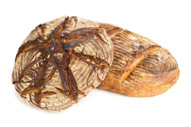 El yapımı ekmek somunları