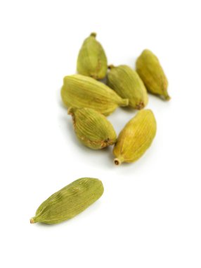 Kakule tohumu Pod yakın çekim