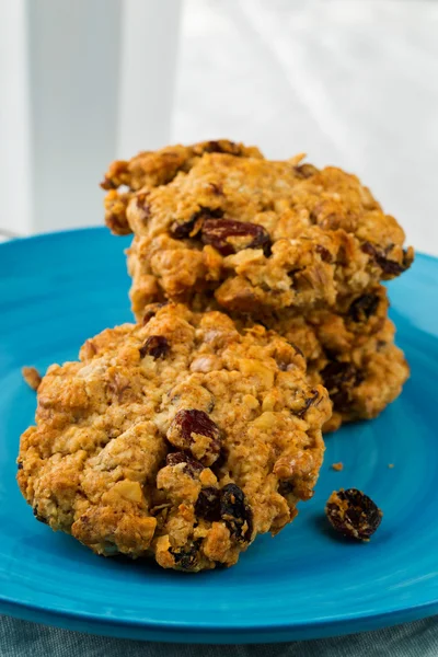 Yulaf ezmesi-ceviz kurabiye