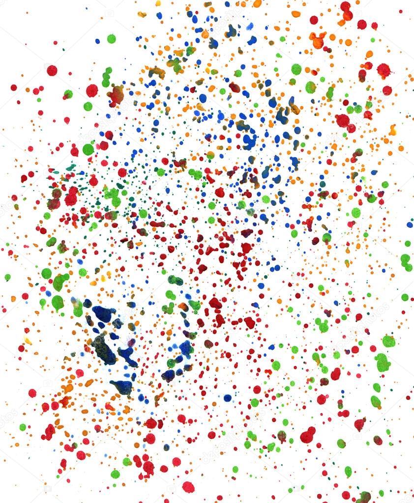 Colorful paint drops background texture — Stock Photo © shawn_hempel