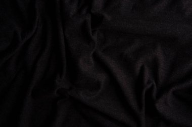 Siyah kumaş arkaplan ve doku, siyah kumaş soyut