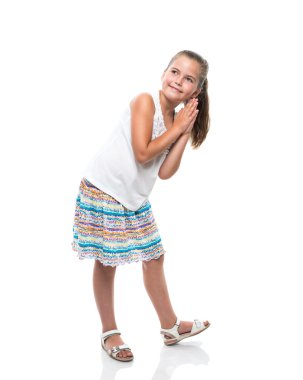 Dans eden küçük kız