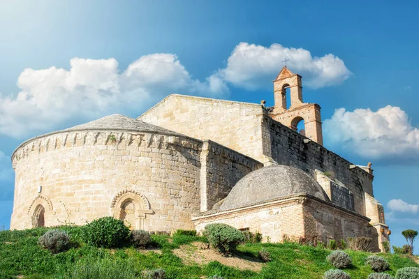 Stone Church Castilian Village Spain — Stock Photo, Image