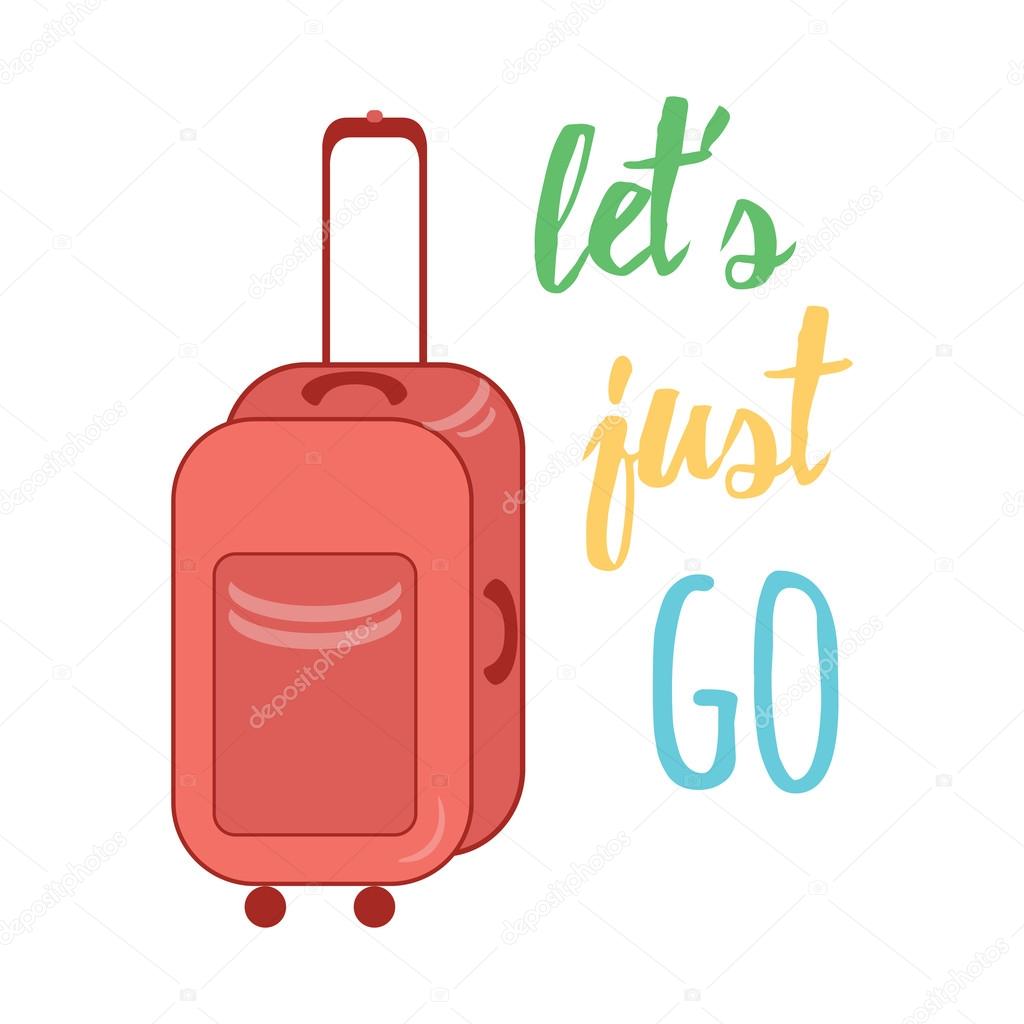 let's go suitcase
