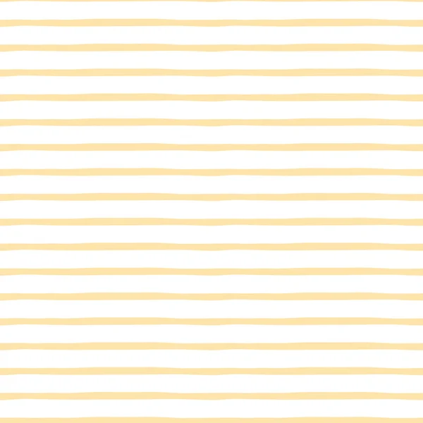 Gelb niedlich gestreifte Struktur. Vektor abstrakten Hintergrund. nahtloses Muster. — Stockvektor