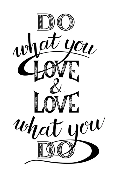 Ne seviyorum ve ne - seviyorum motivasyonel teklif. El