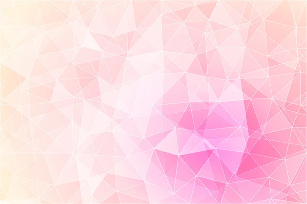 Fondo geométrico abstracto con polígonos triangulares — Vector de stock