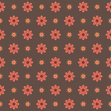 Gri arka plan, çiçek seamless modeli, decora pembe çiçekler