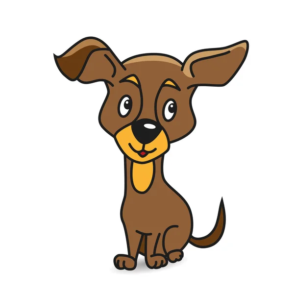 Schattig hondje — Stockvector