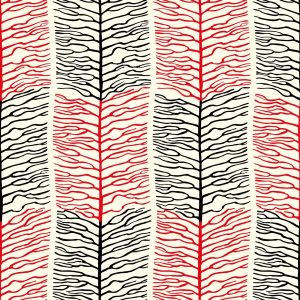 Ağaçlar seamless modeli dalı ile soyut doku