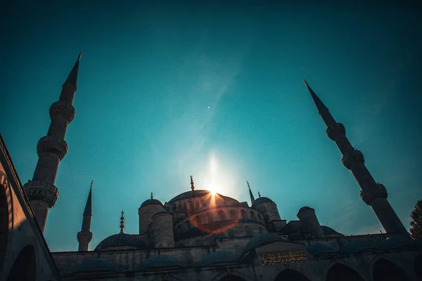 Błękitny Meczet Sułtana Ahmeda w Stambule, Turcja. — Zdjęcie stockowe