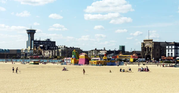 Great yarmouth Beach — Stock Photo, Image