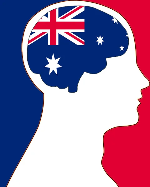 Australia in my mind — Stock Photo, Image