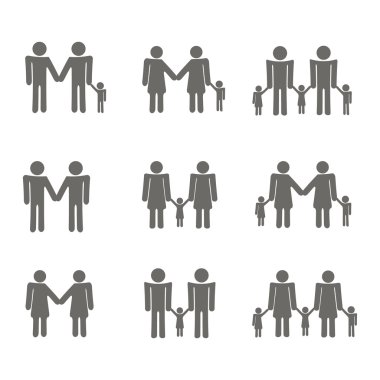 Gayler kutsal kişilerin resmi ile ayarla