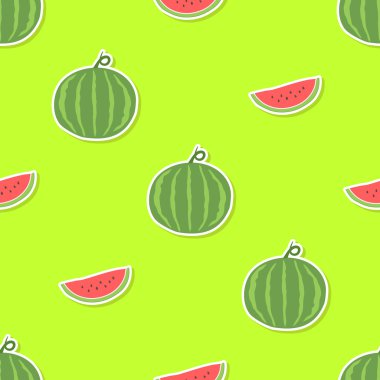 Karpuzlu kusursuz desen 