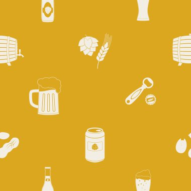 bira simgeleri ile Seamless Modeli  