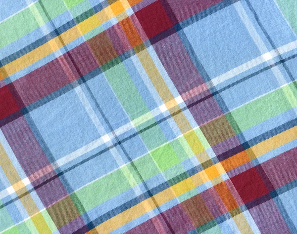 Background with plaid fabric — Stock Photo, Image