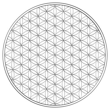 Projeniz için eski yaşam sembolü olan vektör simgesi