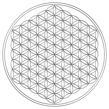 Projeniz için eski yaşam sembolü olan vektör simgesi