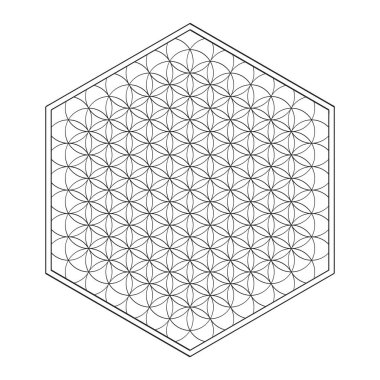 Projeniz için eski yaşam sembolü olan vektör simgesi