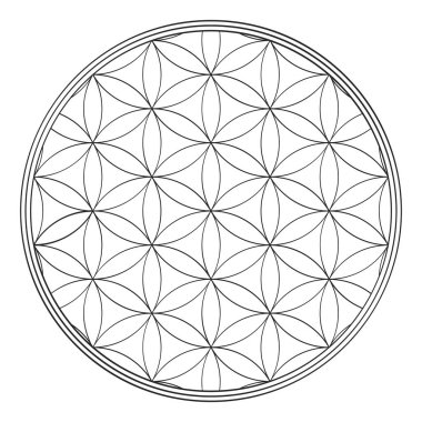 Projeniz için eski yaşam sembolü olan vektör simgesi