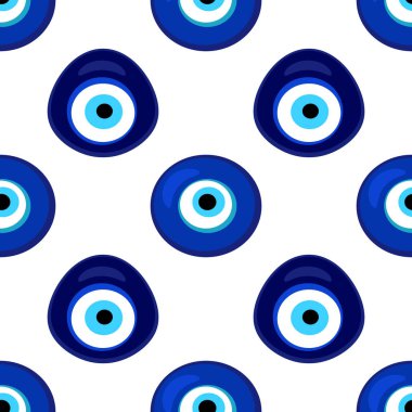 Projeniz için Nazar tılsımlı kusursuz desen