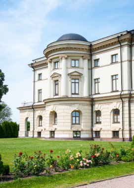 Baturyn, Chernihiv, Ukrayna - 06 / 23 / 2021: Ukrayna Hetman Sarayı Kyrylo Rozumovskyi