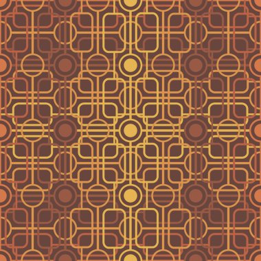 Soyut geometrik şekillere sahip kusursuz arkaplan