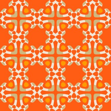 Soyut geometrik şekillere sahip kusursuz arkaplan