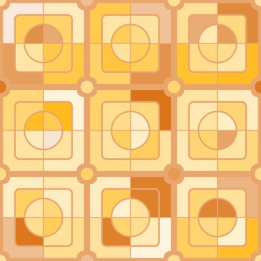 Soyut geometrik şekillere sahip kusursuz arkaplan