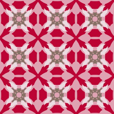 Soyut geometrik şekillere sahip kusursuz arkaplan