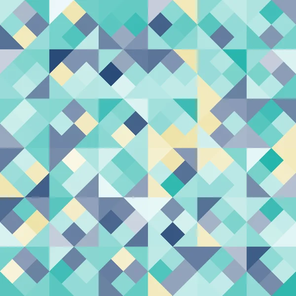 Nahtloser Hintergrund mit abstrakten geometrischen Formen — Stockvektor