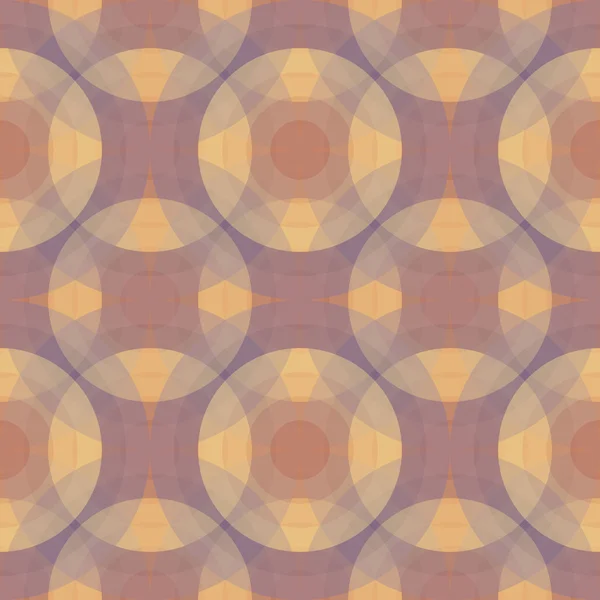 抽象的な幾何学的形状を持つシームレスな背景 — ストックベクタ