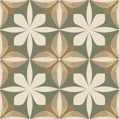 Soyut geometrik şekillere sahip kusursuz arkaplan