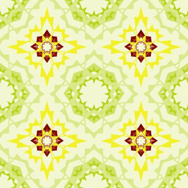 Soyut geometrik şekillere sahip kusursuz arkaplan