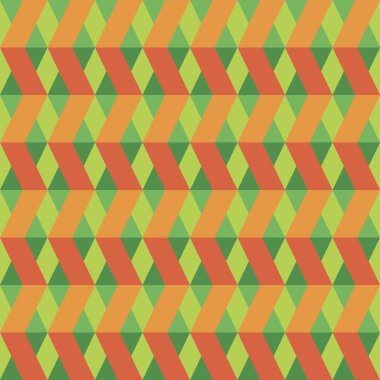 Soyut geometrik şekillere sahip kusursuz arkaplan