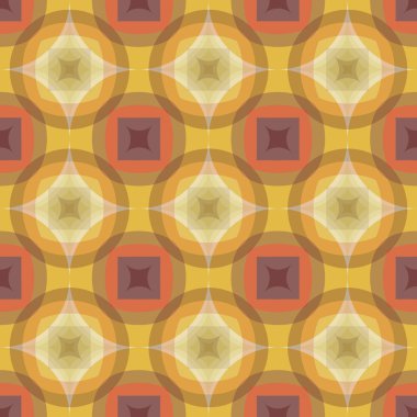 Soyut geometrik şekillere sahip kusursuz arkaplan